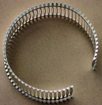 Torsion spring contacts
