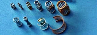 Leaf spring contacts